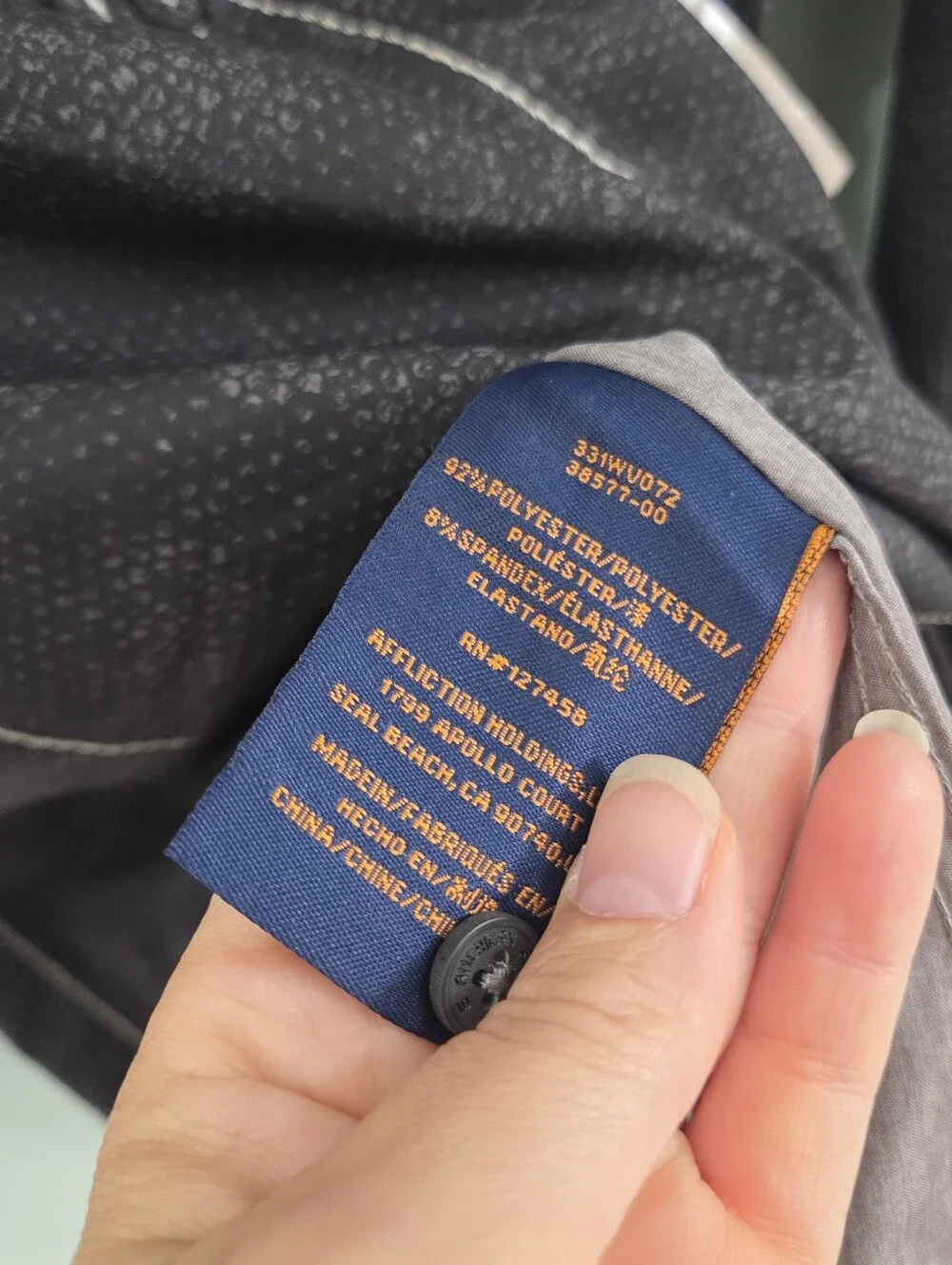 American Fighter embroidered down